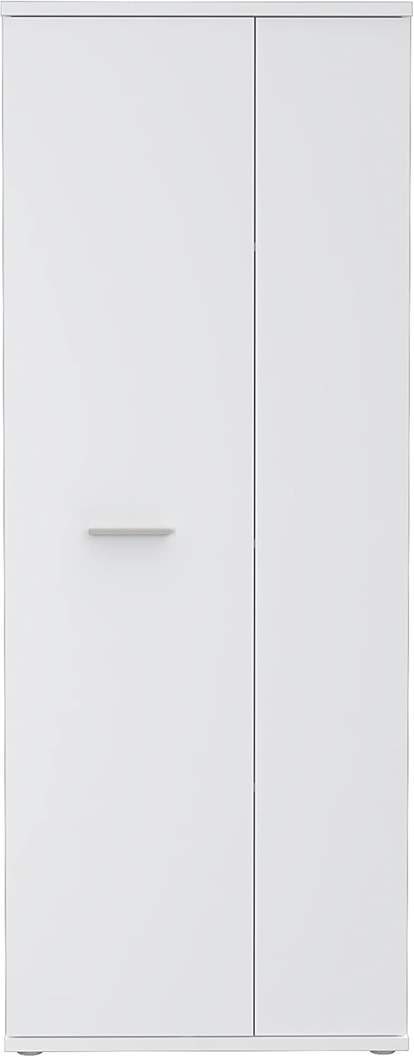 Armadio Forte, 68,90 × 34,79 × 179,1 cm, Bianco, 2 ante, legno