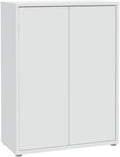 AVANTI TRENDSTORE Cassettiera, 2 ante, 4 ripiani, 74,5 × 99,1 × 34,9cm, legno