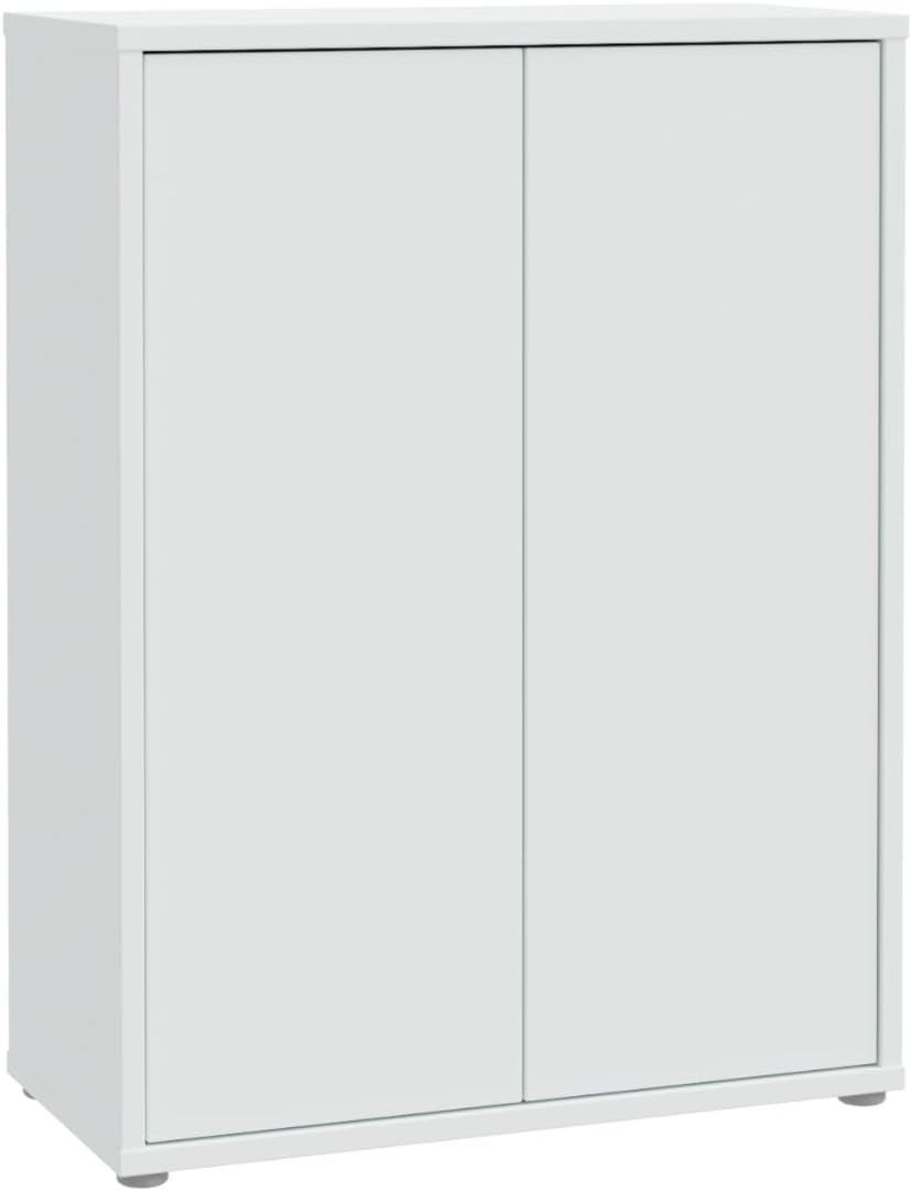 AVANTI TRENDSTORE Cassettiera, 2 ante, 4 ripiani, 74,5 × 99,1 × 34,9cm, legno
