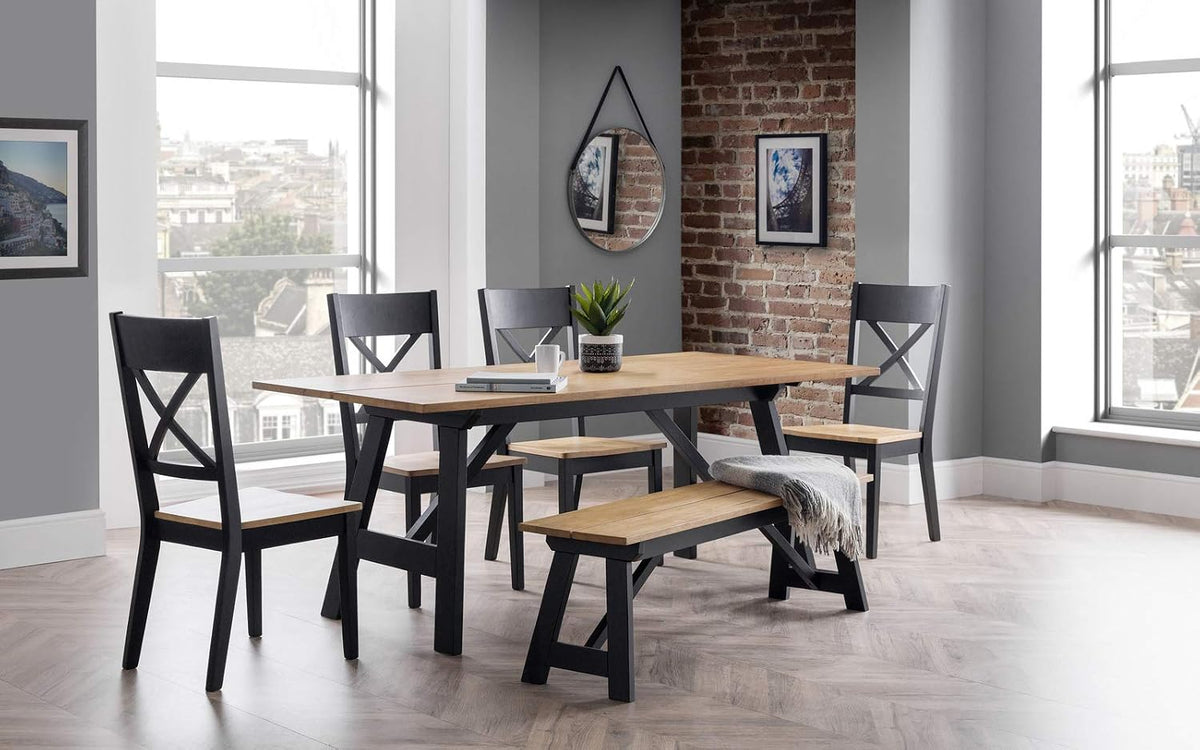 Panca Julian Bowen, Nero/Rovere