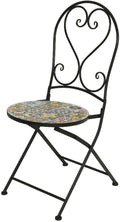 Sedia Wind & Weather, FN9374, Praga, 39 × 47 × 94 cm, per giardino e terrazzo