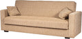 Divano letto Arredo Stock, 212 × 83 × 73 cm, Beige, 3 posti, tessuto, per soggiorno