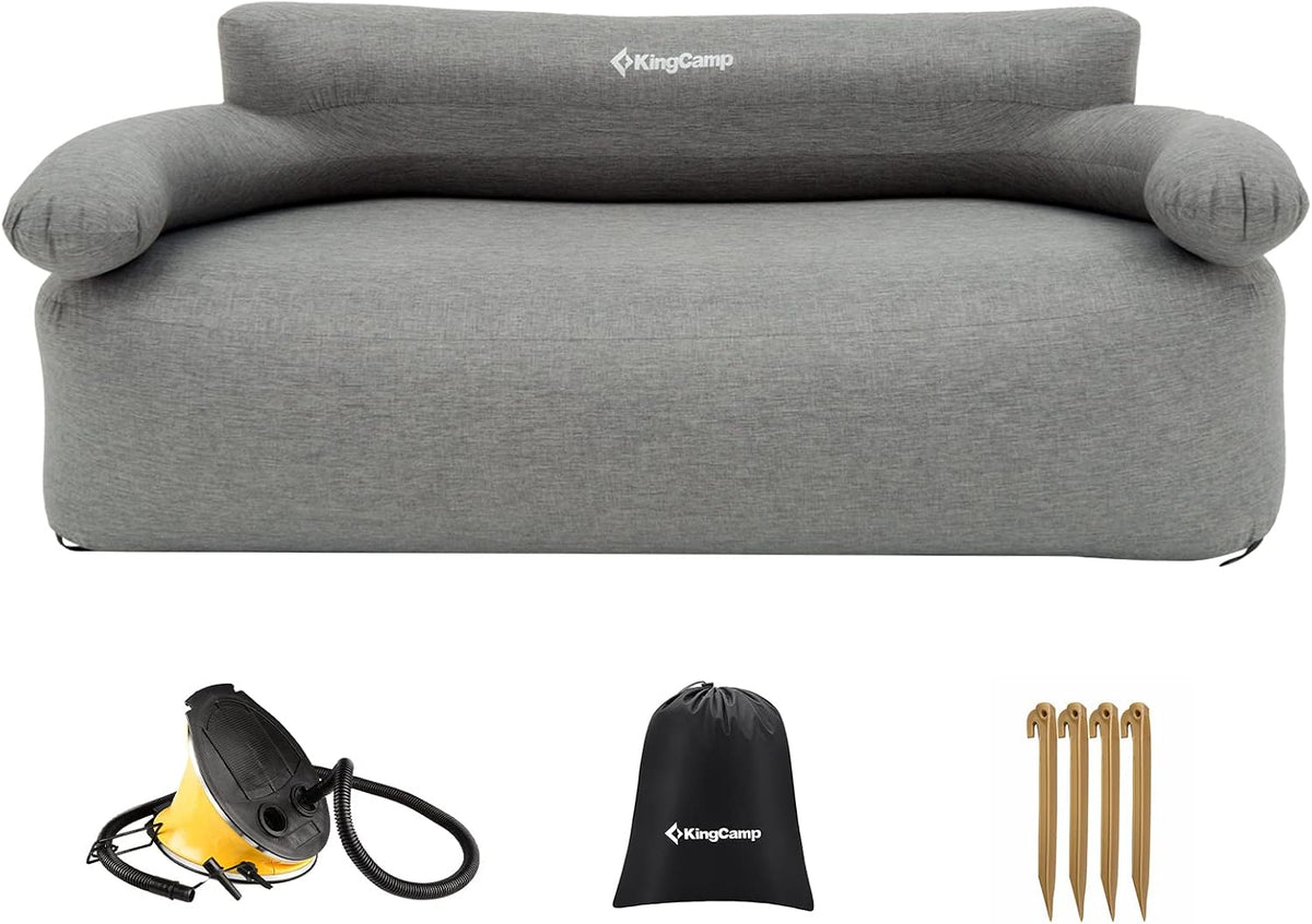 Divano KingCamp, 174 × 85 × 72 cm, 35 × 22 × 42 cm, 2 posti, per soggiorno