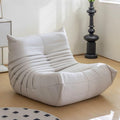 Poltrona sacco FMBLDM, 90 × 95 × 75 cm, pelle, per soggiorno