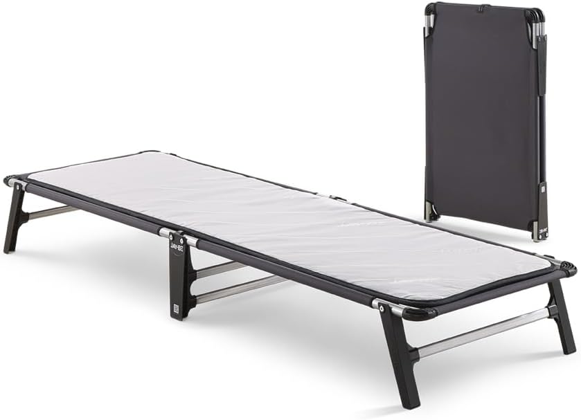 JAY-BE Letto, LE59, singolo, Nero, pieghevole, per camera da letto