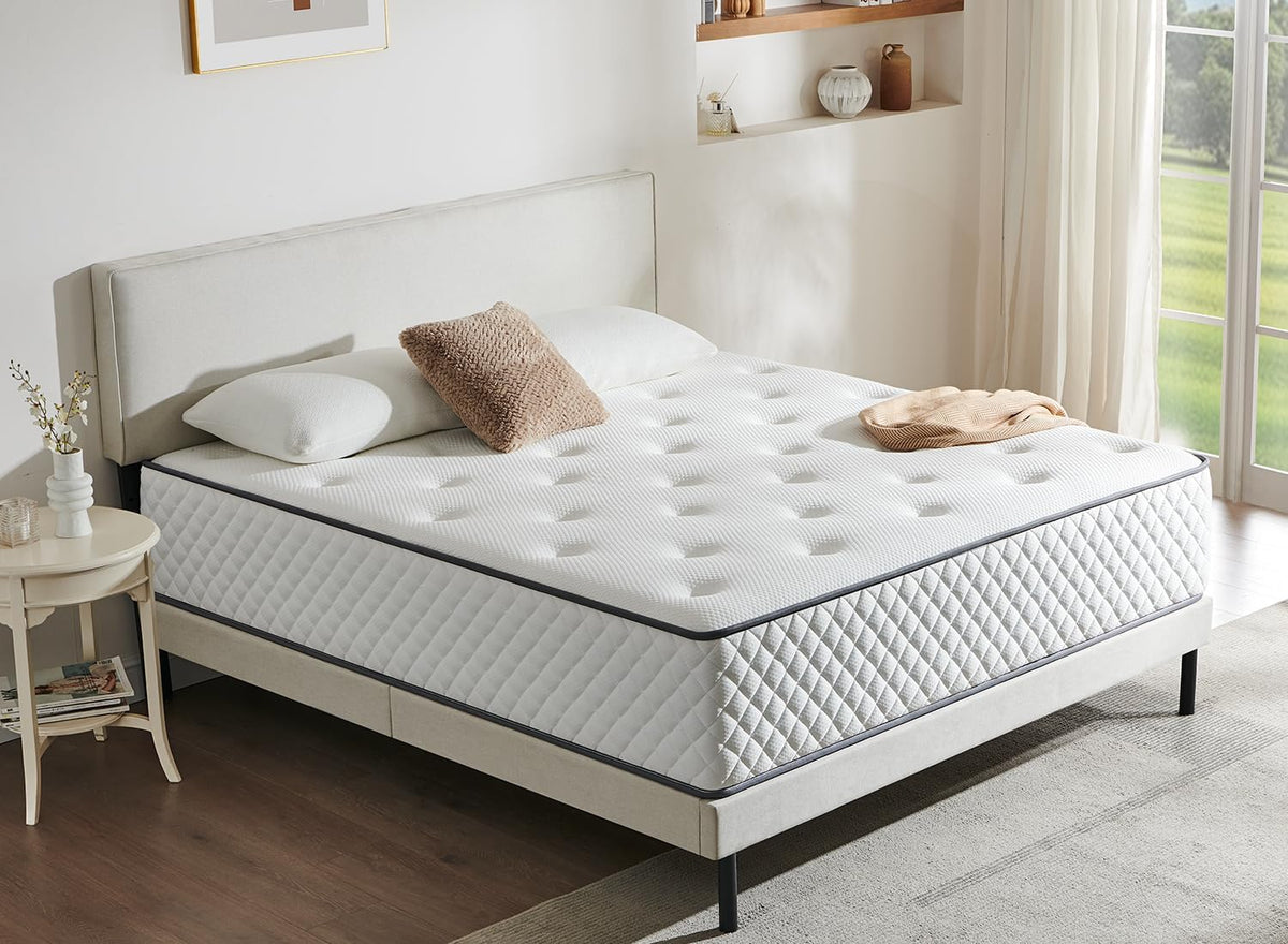 Materasso Sleremind, 90 × 190 × 25 cm, singolo, memory foam, per camera da letto