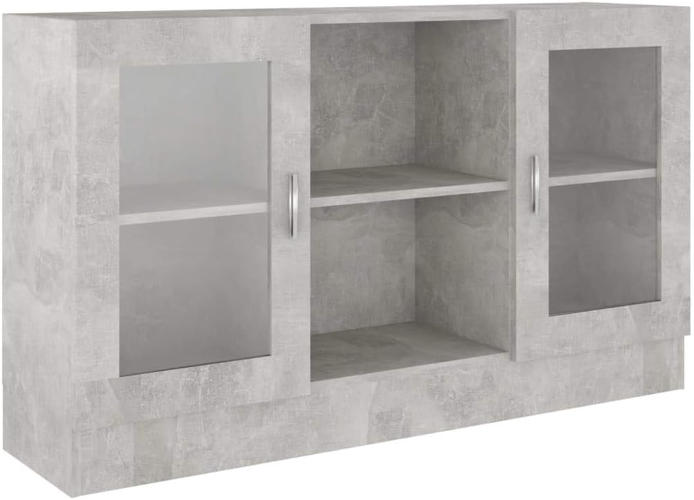 vidaXL Armadietto, 120 × 30,5 × 70 cm, Grigio