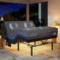 Struttura letto Marsail, queen size, memory foam, massaggiante, per camera da letto