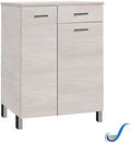 Mobile base VDS, 2 ante, Olmo/Bianco