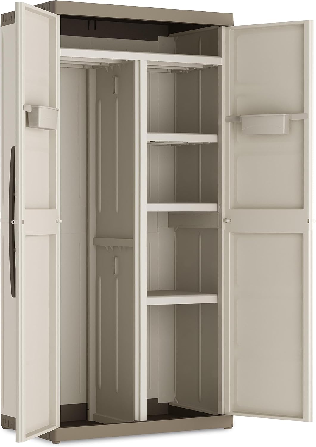 Keter Armadio, 89 × 54 × 182 cm, Beige, resina