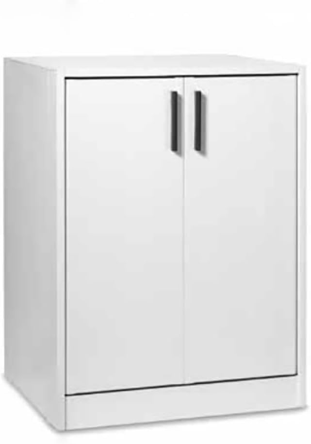 Mobile coprilavatrice Liberoshopping, 67 × 60 cm, Bianco, 2 ante