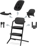 Seggiolone Cybex, Nero, 56 × 54,5 × 81,5 cm, alluminio, plastica, con poggiatesta