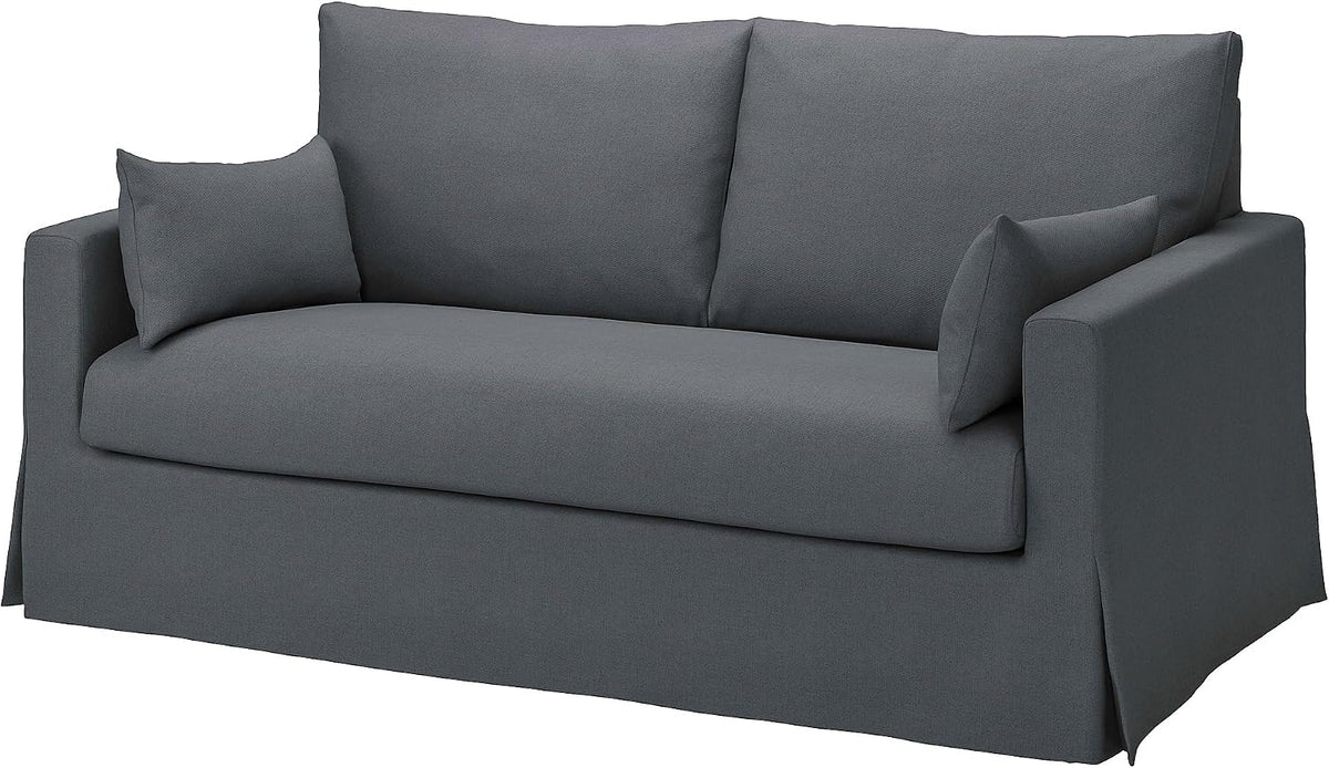Divano letto, 2 posti, Grigio, per soggiorno